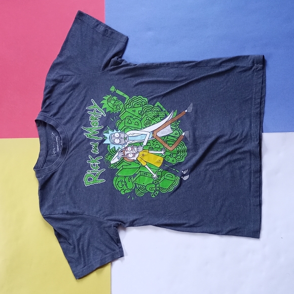 adult  swim Other - Modern Rick and Morty Graphic Shirt